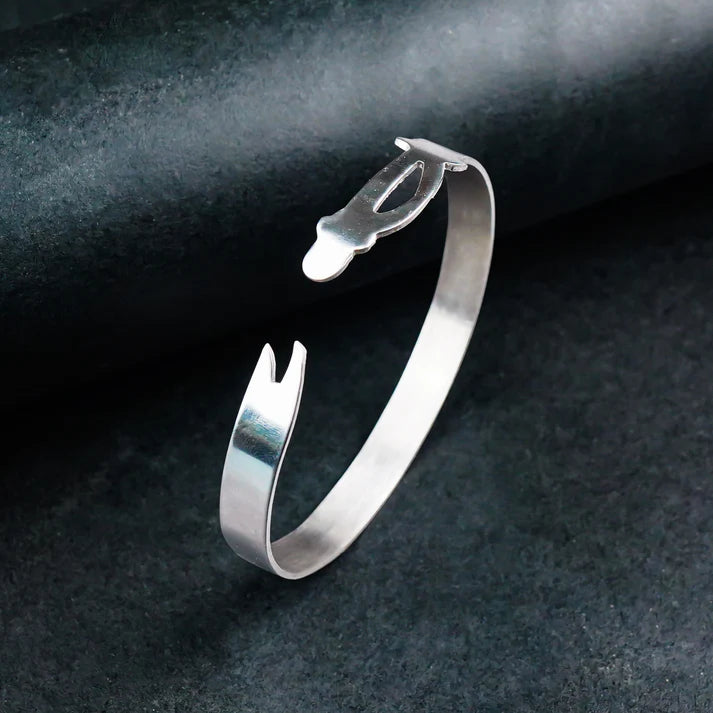 Silver Sword Bangle