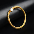 Golden Metallic Bangle