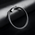 Black Metallic Bangle