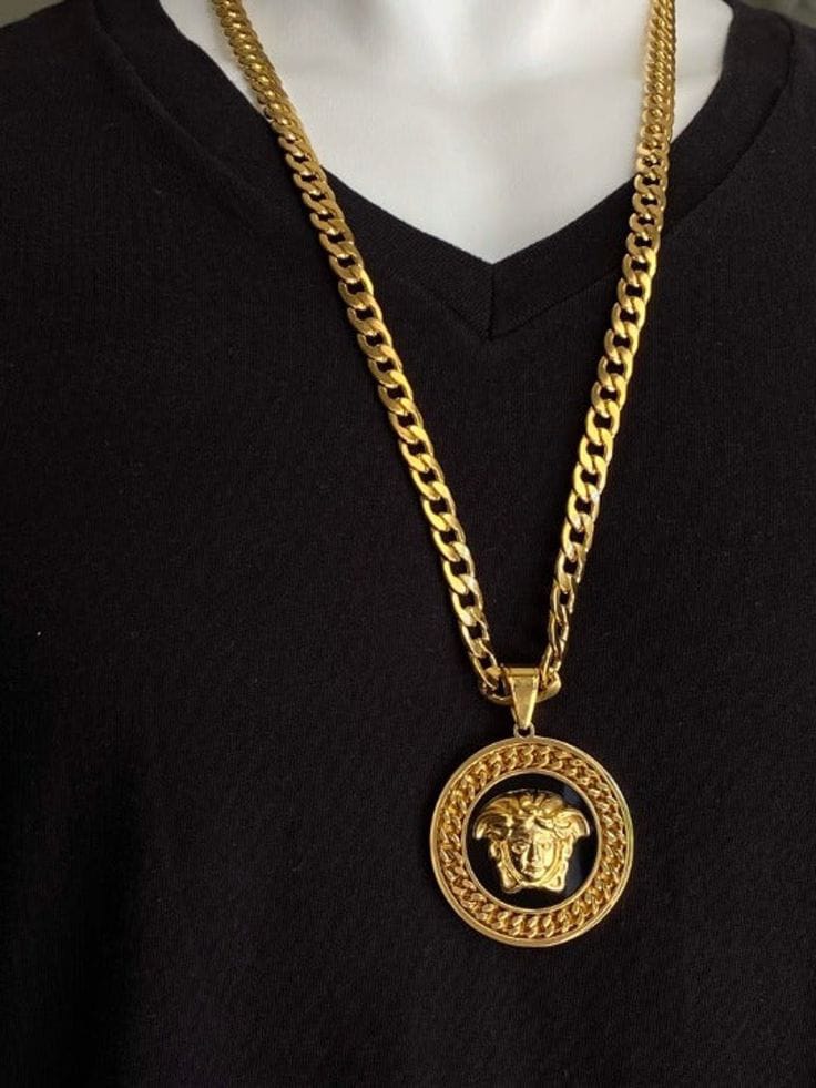Versace mens necklace